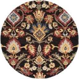 Safavieh Alfombra lana carbon/multicolore 183 x 183 cm