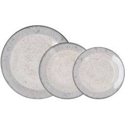 Quid Vajilla porcelana blanca 18 piezas