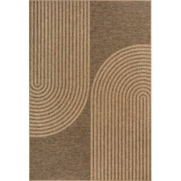 The carpet Alfombra exterior diseño yute óptica - nature - 200 x 290 cm