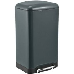 Kitchen Move Cubo de basura de cocina de pedal gris 40l