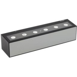 Lucande Lámpara de pared led exterior de aluminio negro
