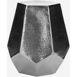 Safavieh Taburete de aluminio plata