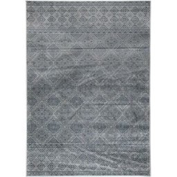Carpet Living Alfombra de decoración en viscosa azul 133x190cm