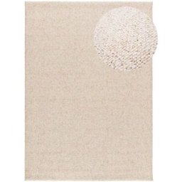 Atticgo Alfombra lavable blanco/beige 160x230 cm
