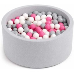 Angelove. Piscina de bolas de espuma para bebé 200 bolas desarrollo motricidad