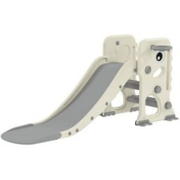 AIYAPLAY Tobogán infantil 146x52x65 cm crema