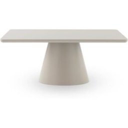 GEESE HOME Mesa rectangular 180x100 mdf color blanco