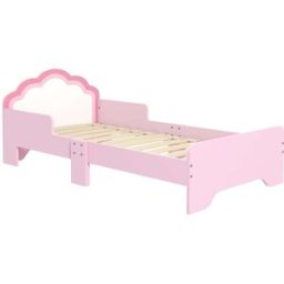 ZONEKIZ Cama infantil 143x74x55 cm rosa