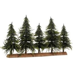 House of Seasons Árbol de navidad decorativo verde h40xb22xl80cm