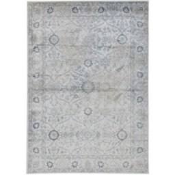 Carpet Living Alfombra de decoración en viscosa azul 160x230cm