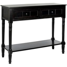Safavieh Consolas de madera de pino negro