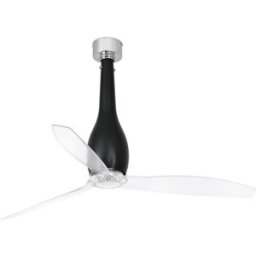 FARO BARCELONA Ventilador sin luz pc transparente 128x128x64 cm