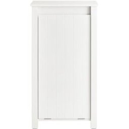 SoBuy Cesto para ropa sucia con 1 cesto mdf blanco