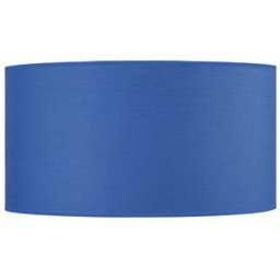 Tosel Pantalla de lámpara tela azul