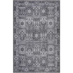 Wecon Home Alfombra tejida multicolor diseño bereber 130x190