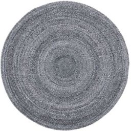 Safavieh Alfombra poliéster carbón 152 x 152 cm
