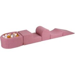 MeowBaby Parque infantil - bloques de escalada con piscina de bolas para niños