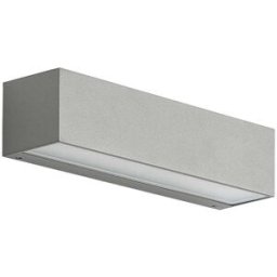 Arcchio Lámpara de pared led exterior de aluminio gris