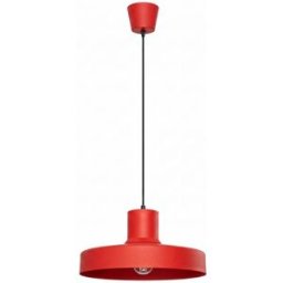 Sollux Lighting Lámpara colgantes rojo acero alt. 120 cm