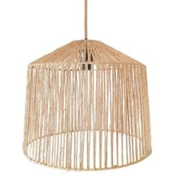 Wonderlamp Pantalla para lámpara de techo de yute natural ø40cm