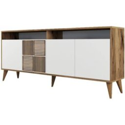 Habitat & Jardin Aparador blanco 180 x 35 x 78 cm