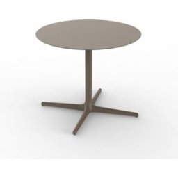 Resol Mesa redonda ø90 toledo madera metal marrón