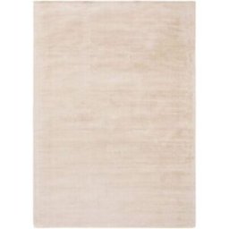 Benuta Alfombra viscosa crema 200x300
