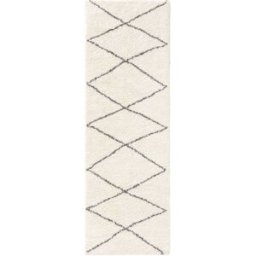 Benuta Alfombra de pasillo crema 80x240
