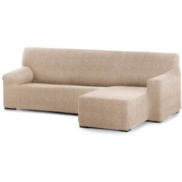 Eysa Funda sofá chaise longue elástica derecha b/c beige 250 - 360 cm
