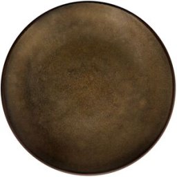 Medard de Noblat Plato de postre (x6) gres bronce