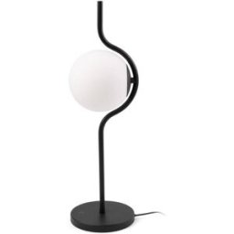 FARO BARCELONA Lámpara de sobremesa acero negro mate 15x20x58 cm