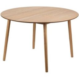 Nordlys Mesa de comedor redonda en madera de pino