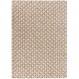 Atticgo Alfombra infantil shaggy escandinava beige/crema 120x170 cm