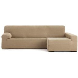 Eysa Funda de sofá chaise longue bielástica derecha beige 250 - 360 cm