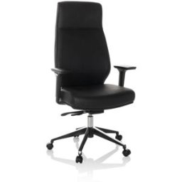hjh OFFICE Sillón de oficina profesional piel sintética negro