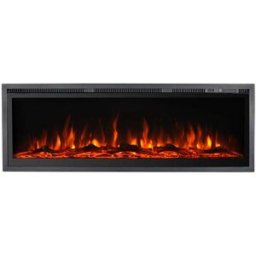 Chimenea eléctrica divina fire empotrada l127 x p14 x h45 cm