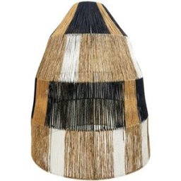 LUMISKY Pantalla de lámpara beige d50cm