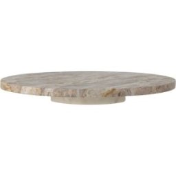 Bloomingville Plato giratorio de mármol beige d36