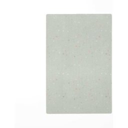Decochic Alfombra de juego infantil piedrecillas verde 118x180cm