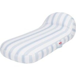 Flamingueo Tumbona hinchable premium piscina PVC azul