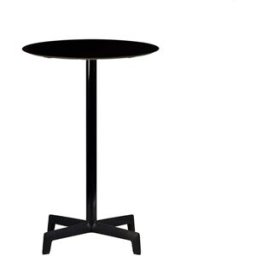 Resol Mesa redonda ø60 sputnik madera metal negro