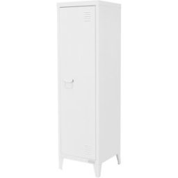 ML-Design Archivador alto de oficina blanco 3 compartimentos 38x38x137,5cm