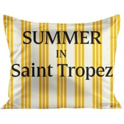 MX HOME Puf XL flotante a rayas desenfundable Summer in St Tropez