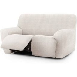 Eysa Funda de sofá relax extensible 2 plazas bielástica crudo 150 - 200 cm