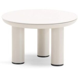 Defora Home Mesa baja jardin D60x36 sobre imitacion piedra beige