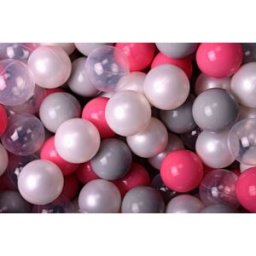 MeowBaby Bolas para piscina de bolas - 300 pelotas 7cm para bebé
