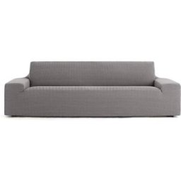 Eysa Funda de sofá 5 plazas bielástica gris 250 - 300 cm