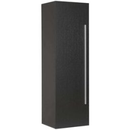Beliani Armario de pared para baño 40 cm Negro