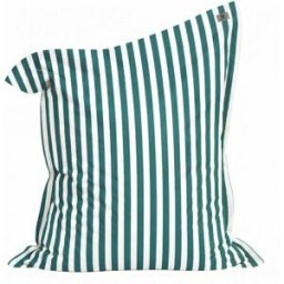 Deco Arts Funda puf gigante xxl 180x140cm rayas verde