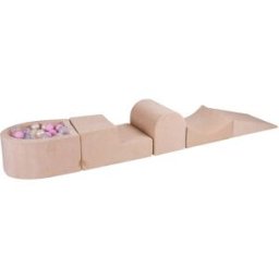 MeowBaby Parque infantil - bloques de escalada con piscina de bolas para niños